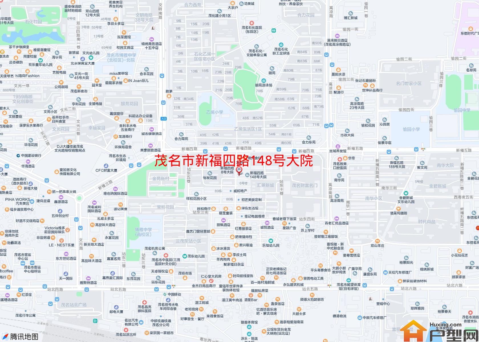 新福四路148号大院小区 - 户型网