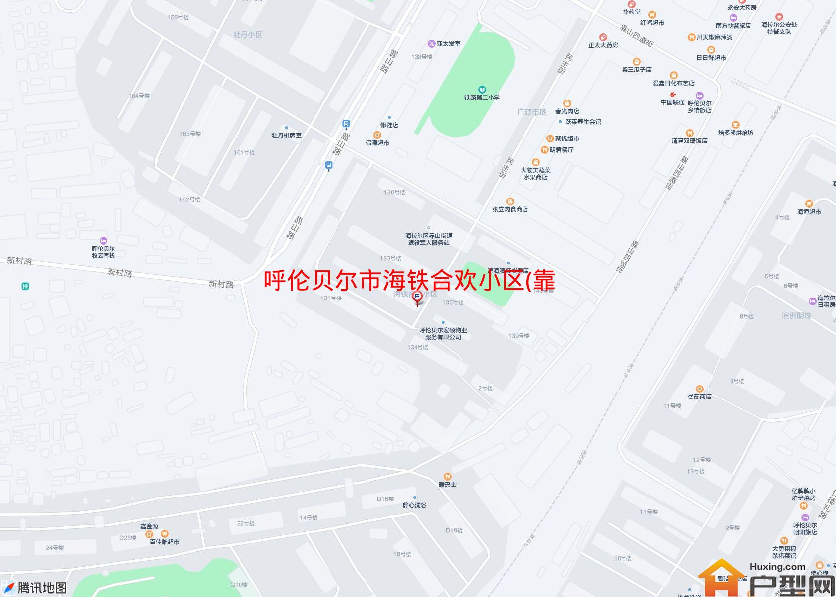 海铁合欢小区(靠山街)小区 - 户型网