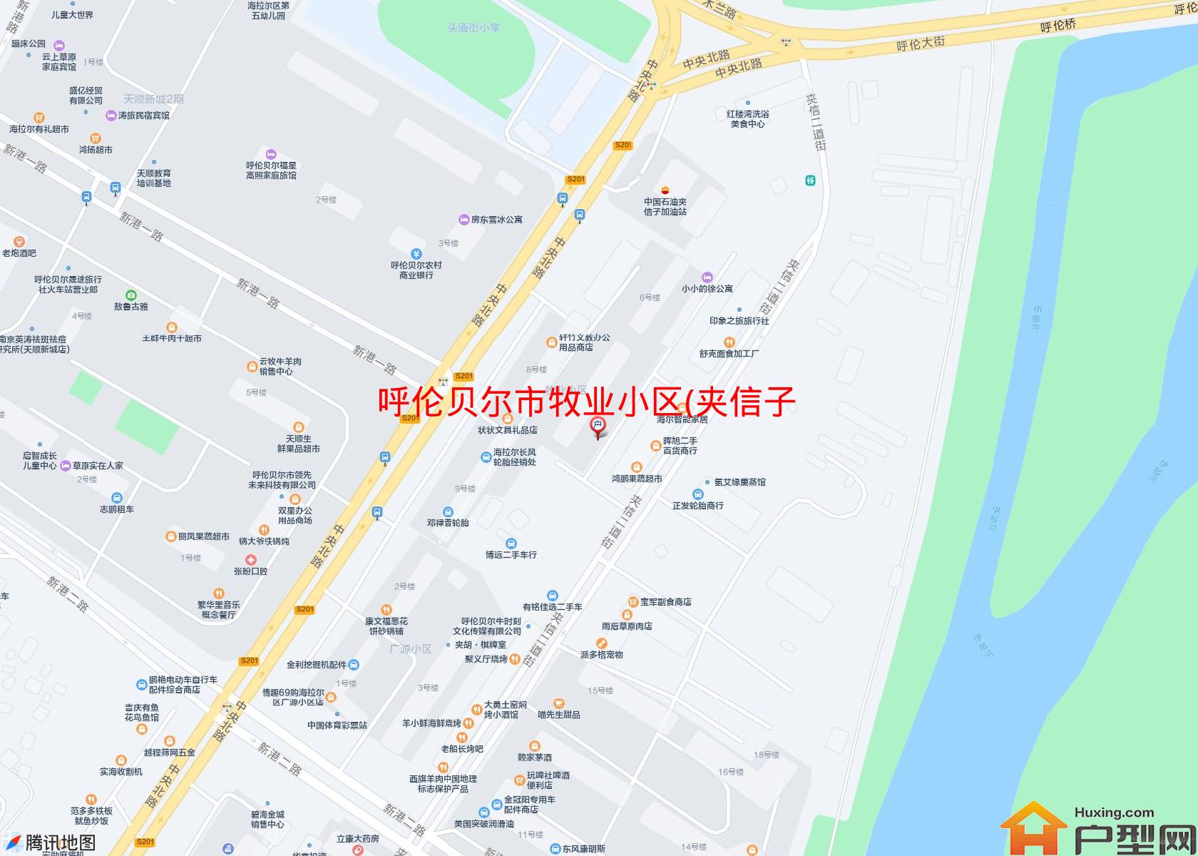 牧业小区(夹信子路)小区 - 户型网