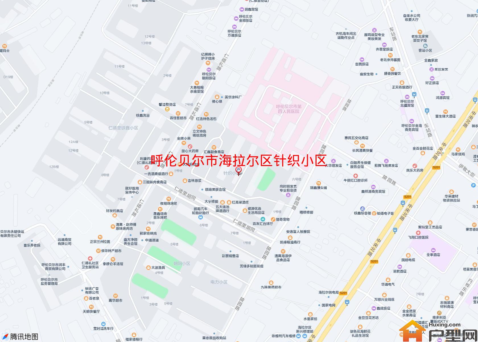 海拉尔区针织小区(车站路)小区 - 户型网