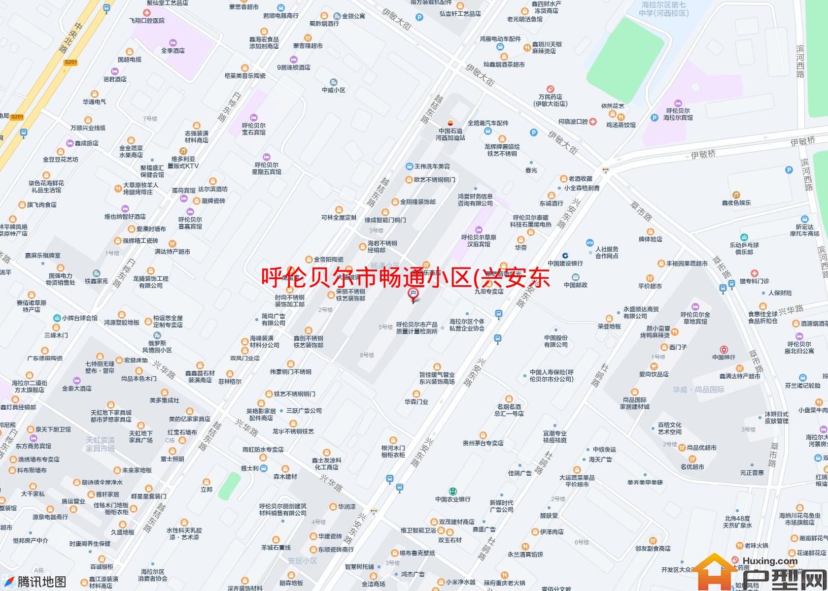 畅通小区(兴安东路)小区 - 户型网