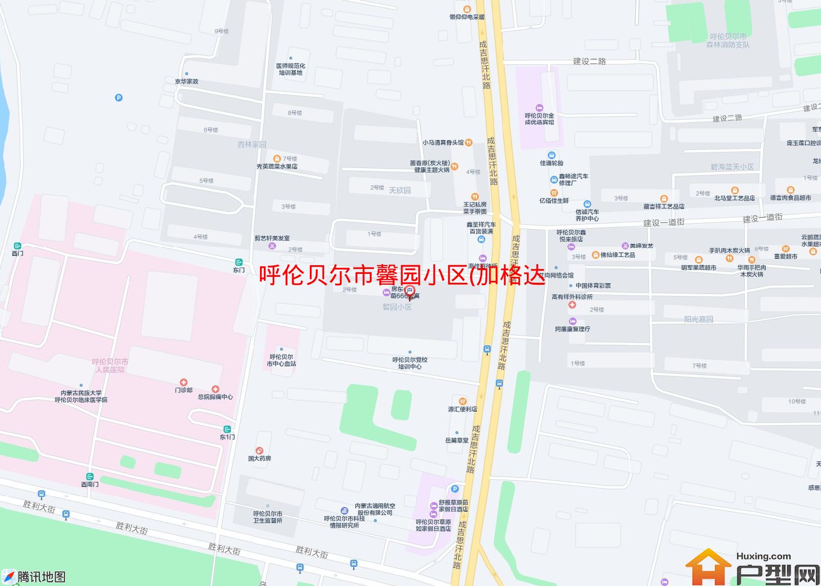 馨园小区(加格达奇路)小区 - 户型网