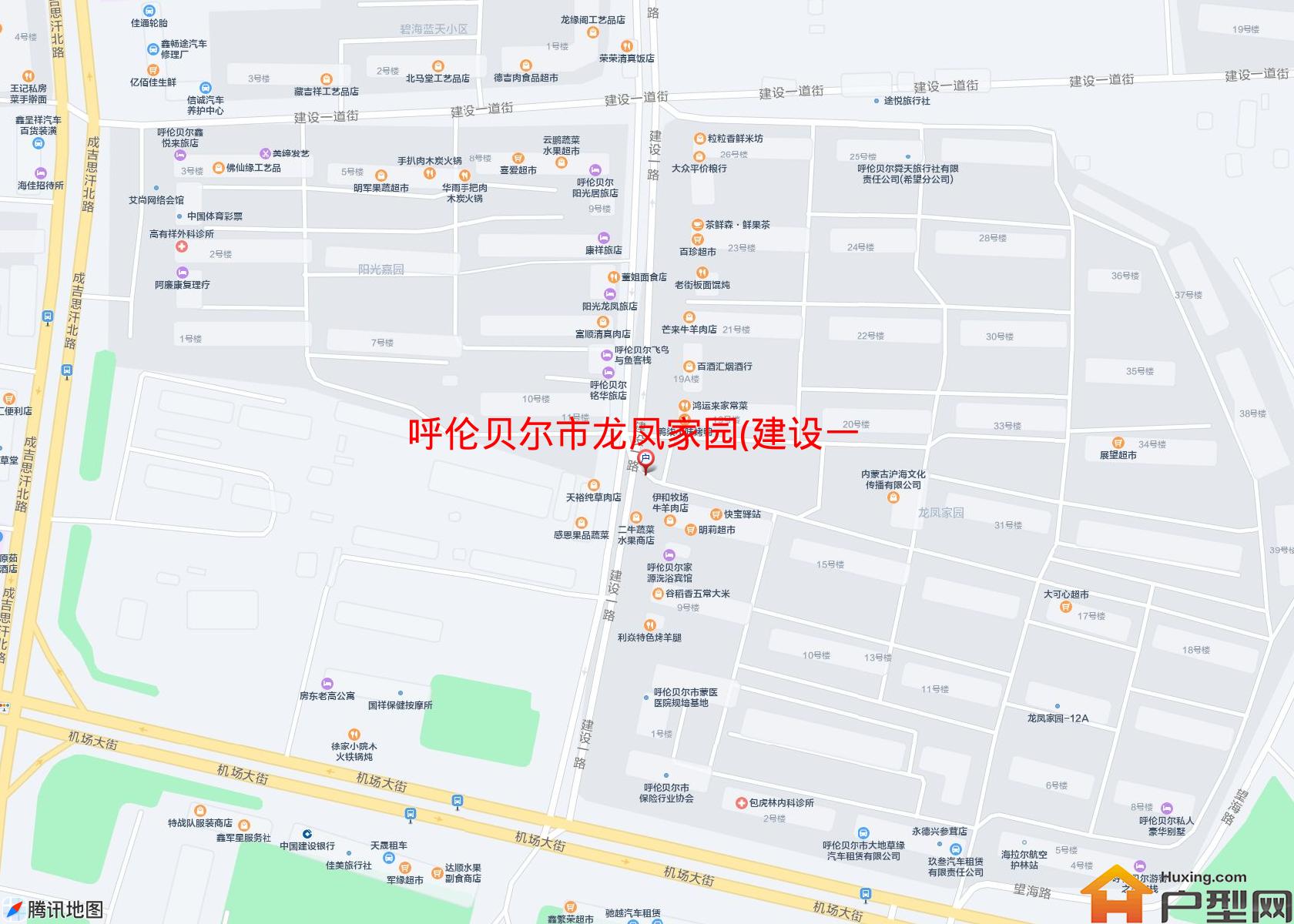 龙凤家园(建设一路)小区 - 户型网