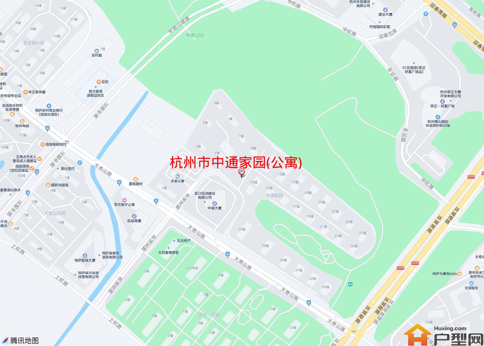 中通家园(公寓)小区 - 户型网