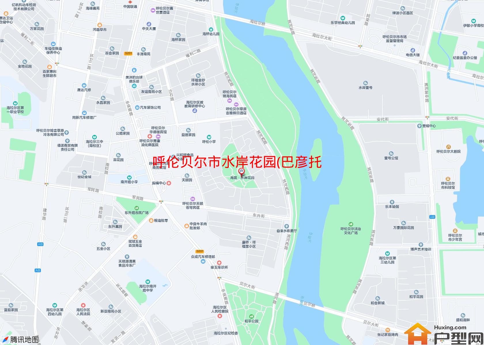 水岸花园(巴彦托海路)小区 - 户型网