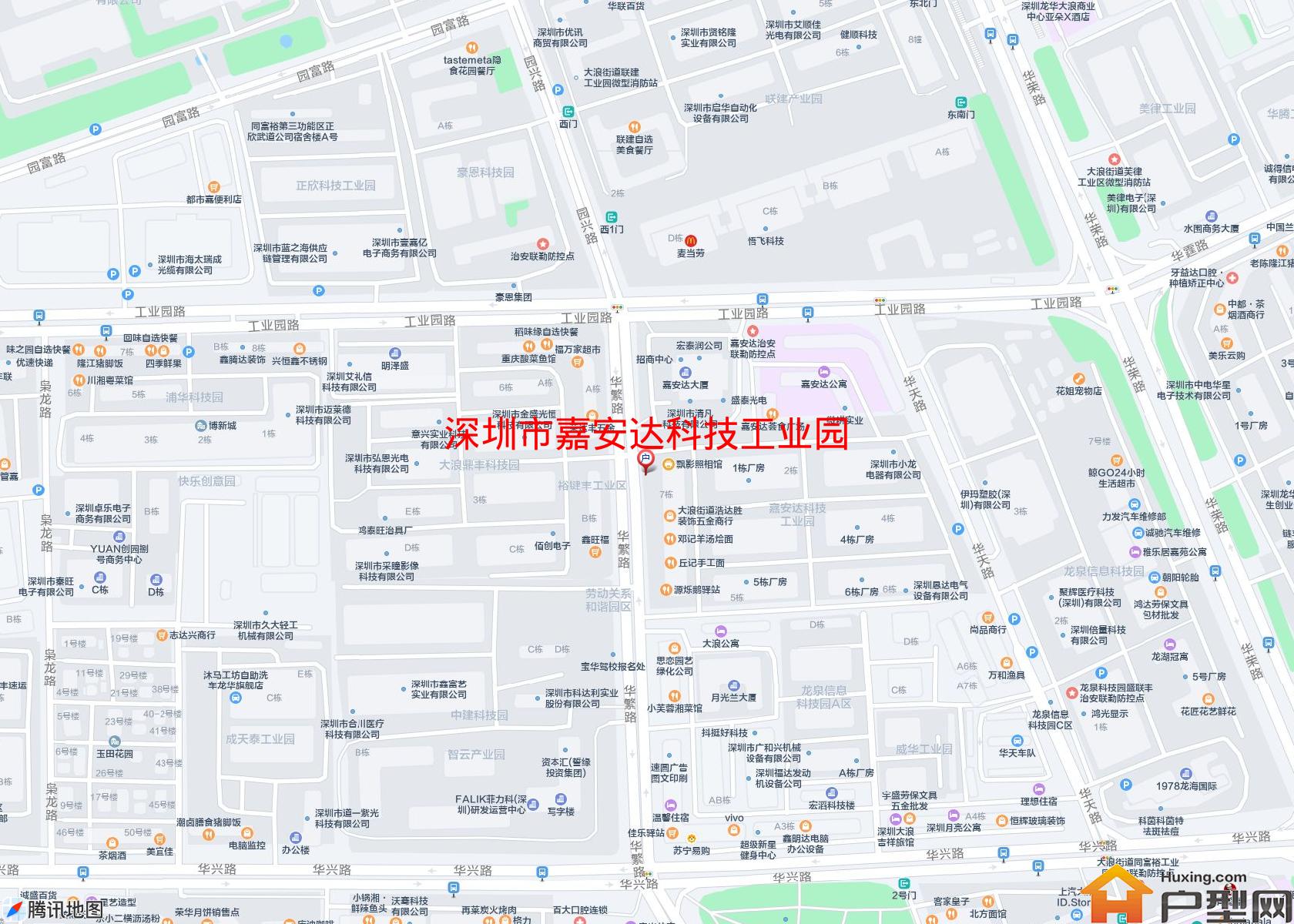 嘉安达科技工业园小区 - 户型网