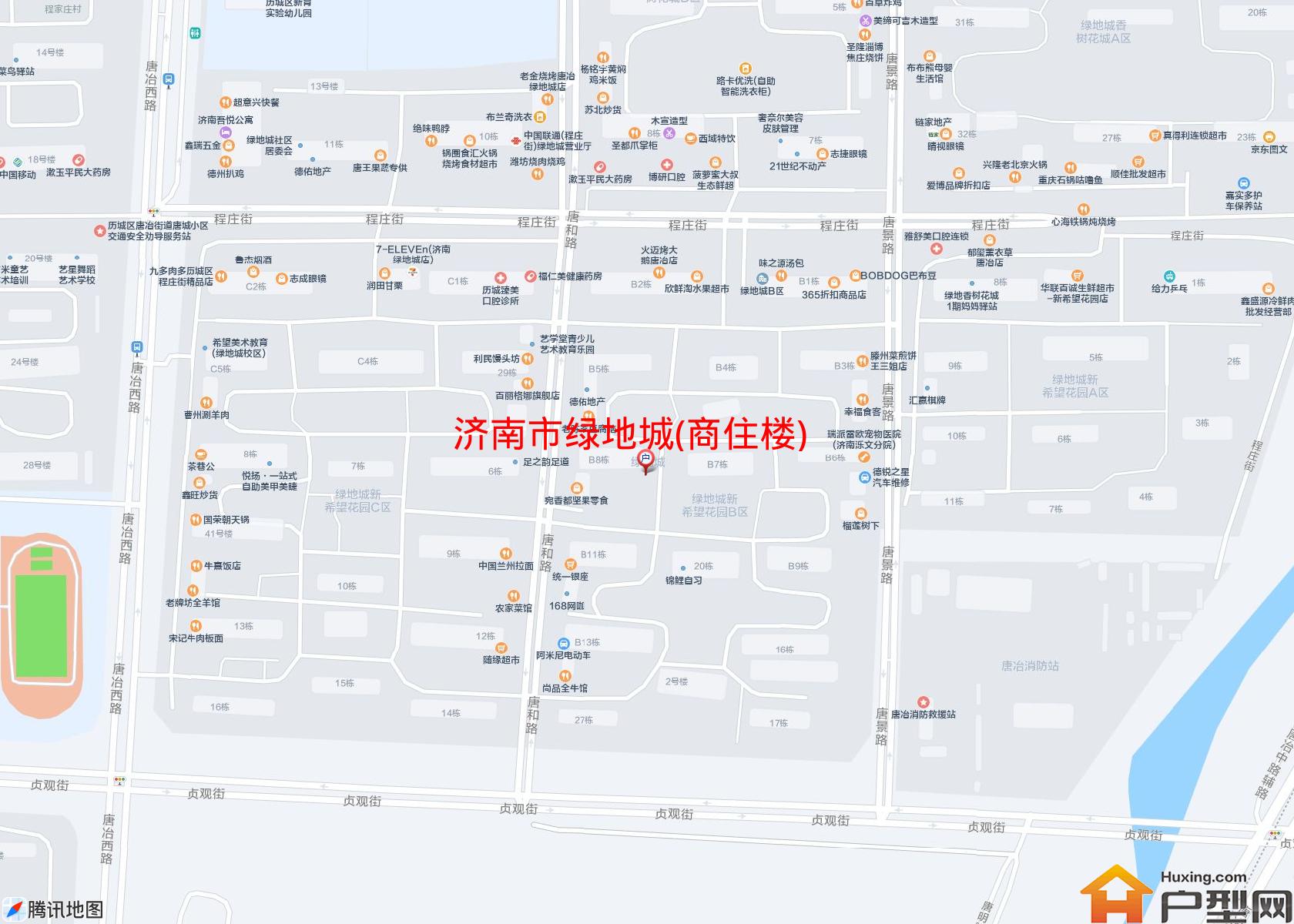 绿地城(商住楼)小区 - 户型网