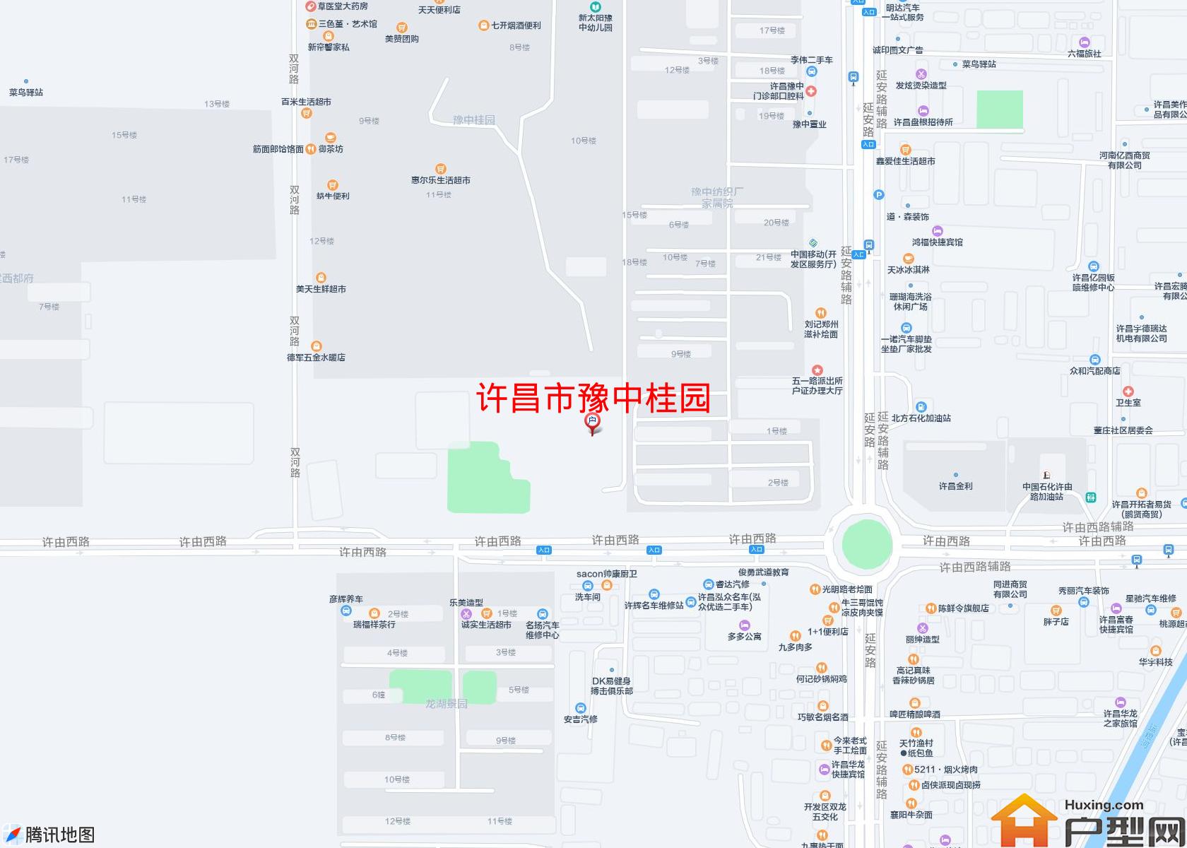 豫中桂园小区 - 户型网