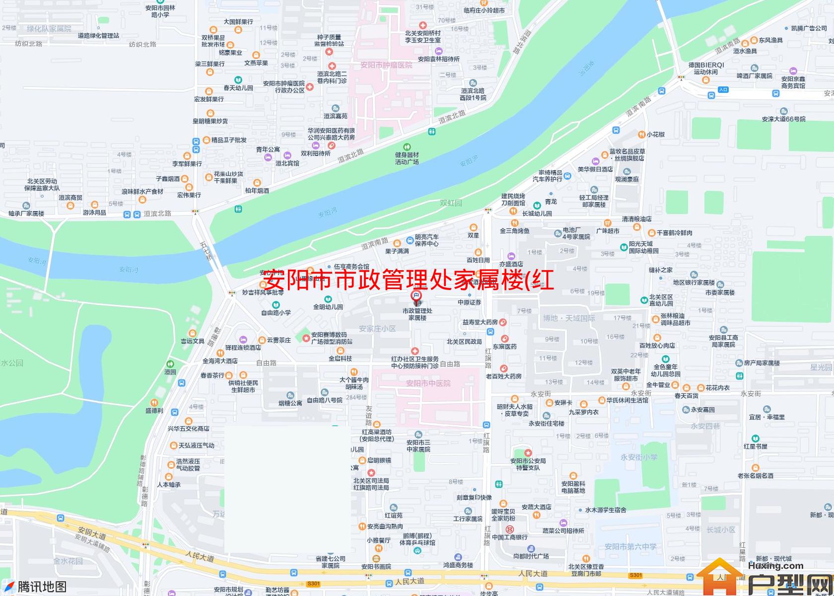 市政管理处家属楼(红旗路)小区 - 户型网