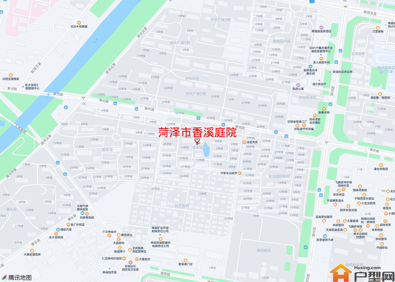 香溪庭院小区 - 户型网