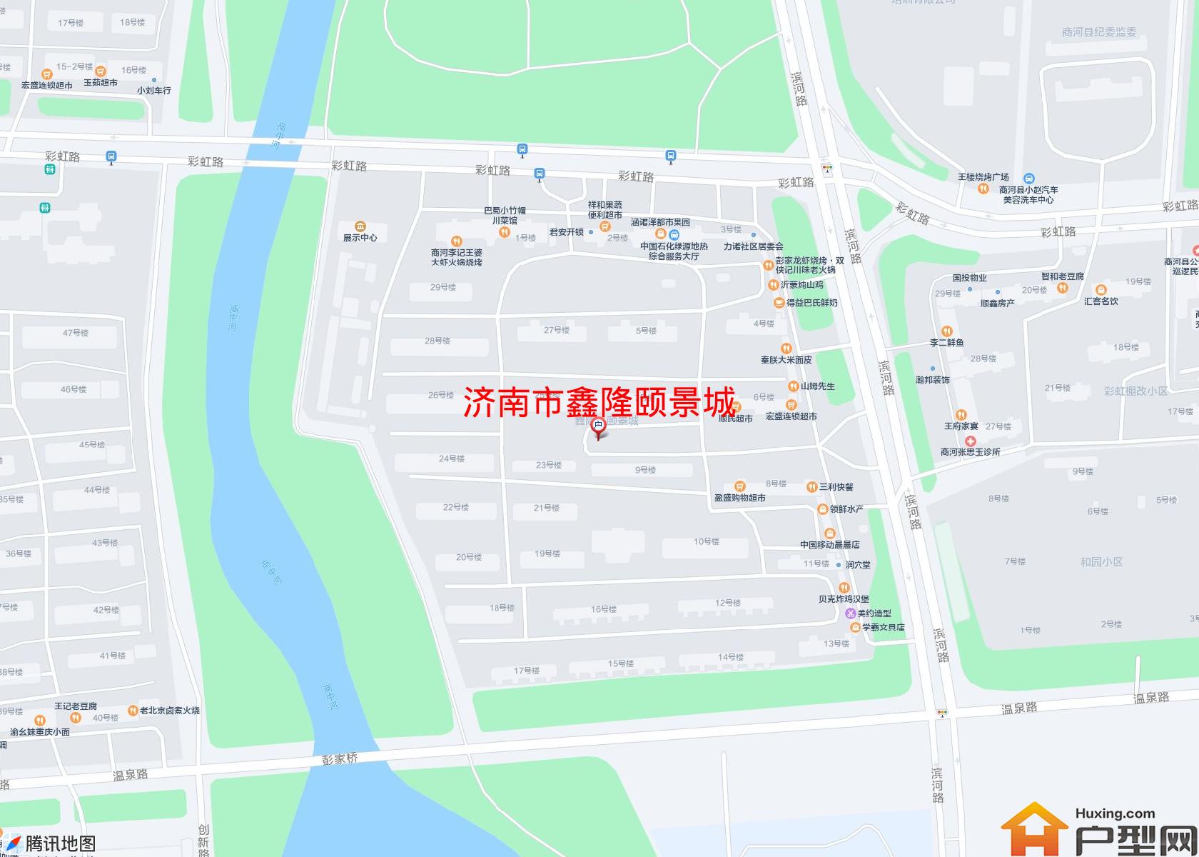 鑫隆颐景城小区 - 户型网