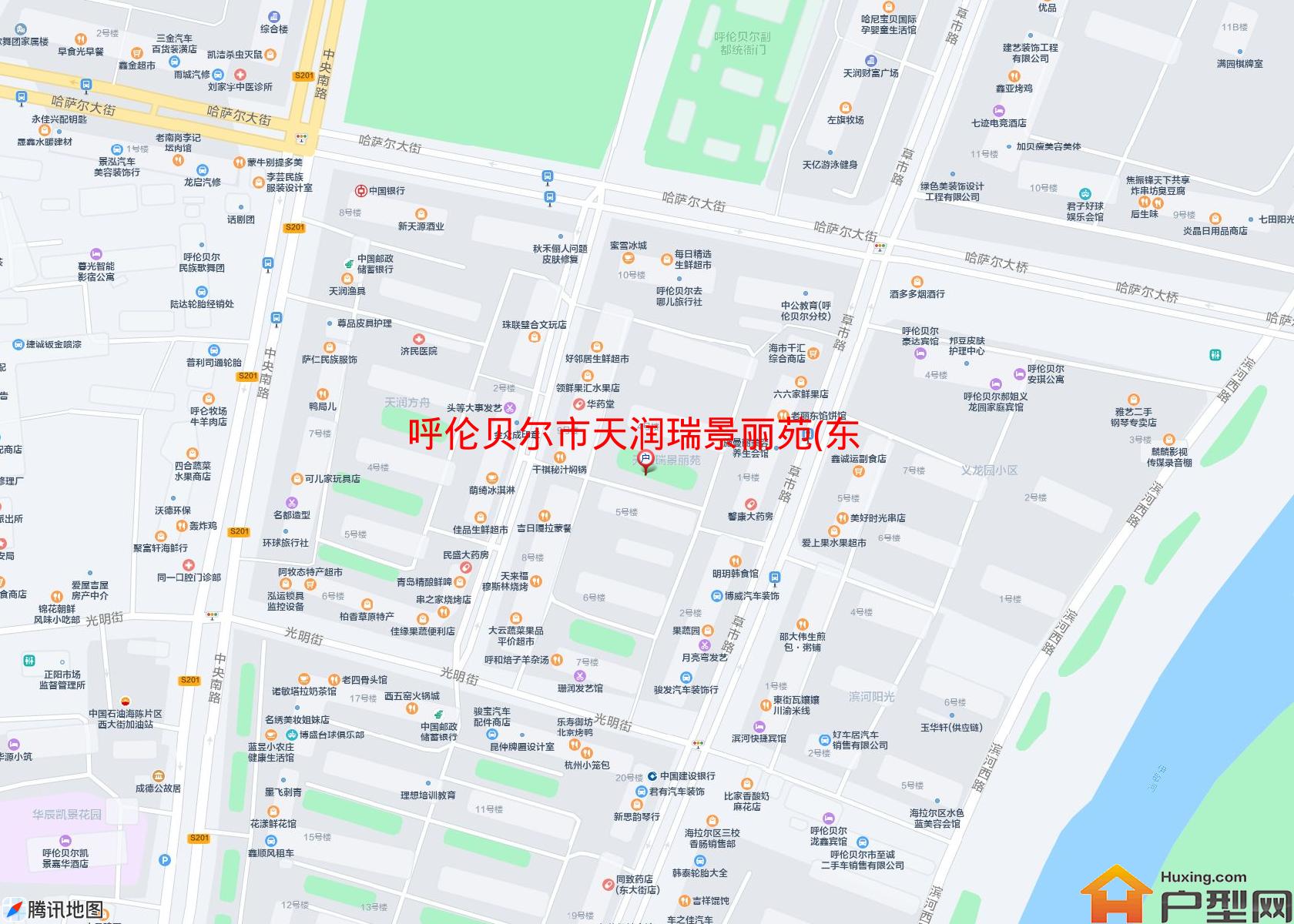 天润瑞景丽苑(东大街)小区 - 户型网