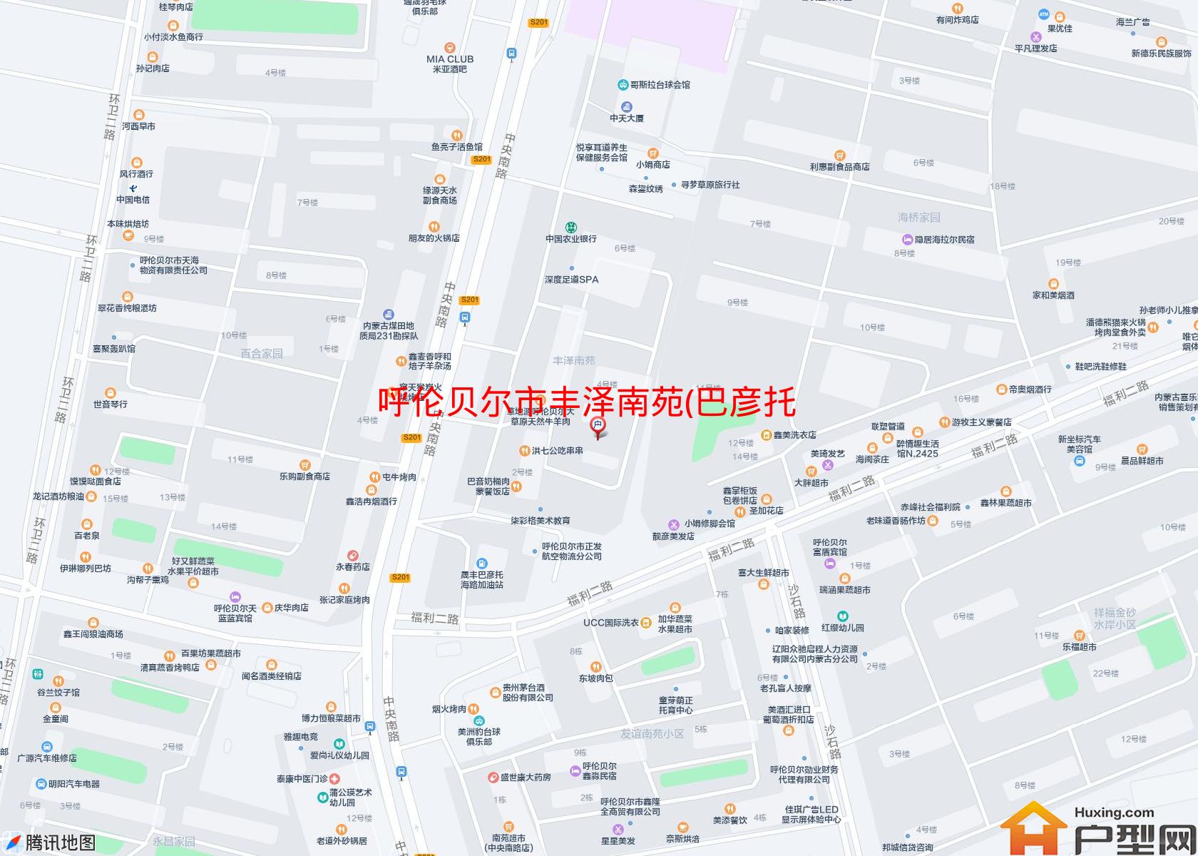 丰泽南苑(巴彦托海路)小区 - 户型网