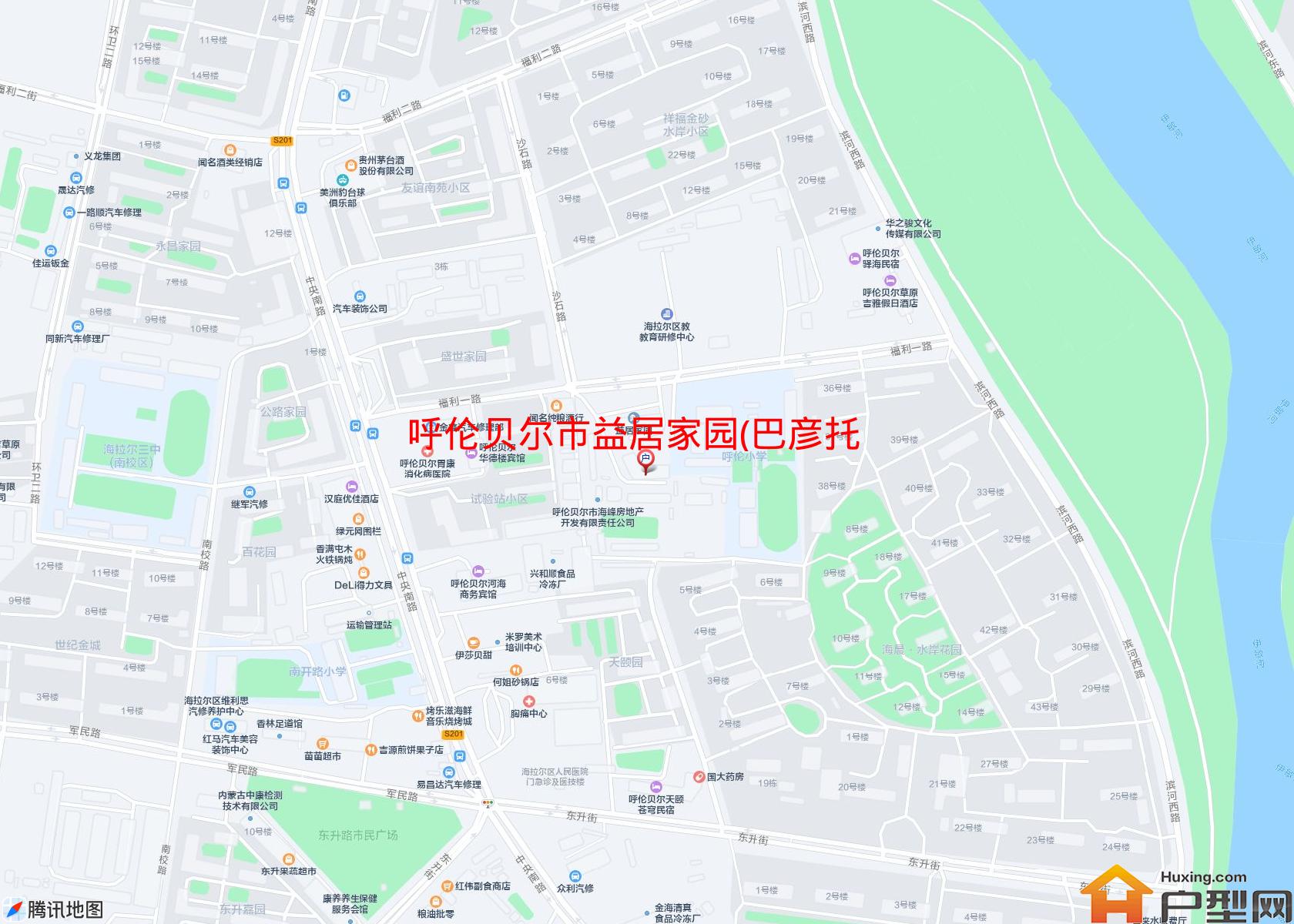 益居家园(巴彦托海路)小区 - 户型网