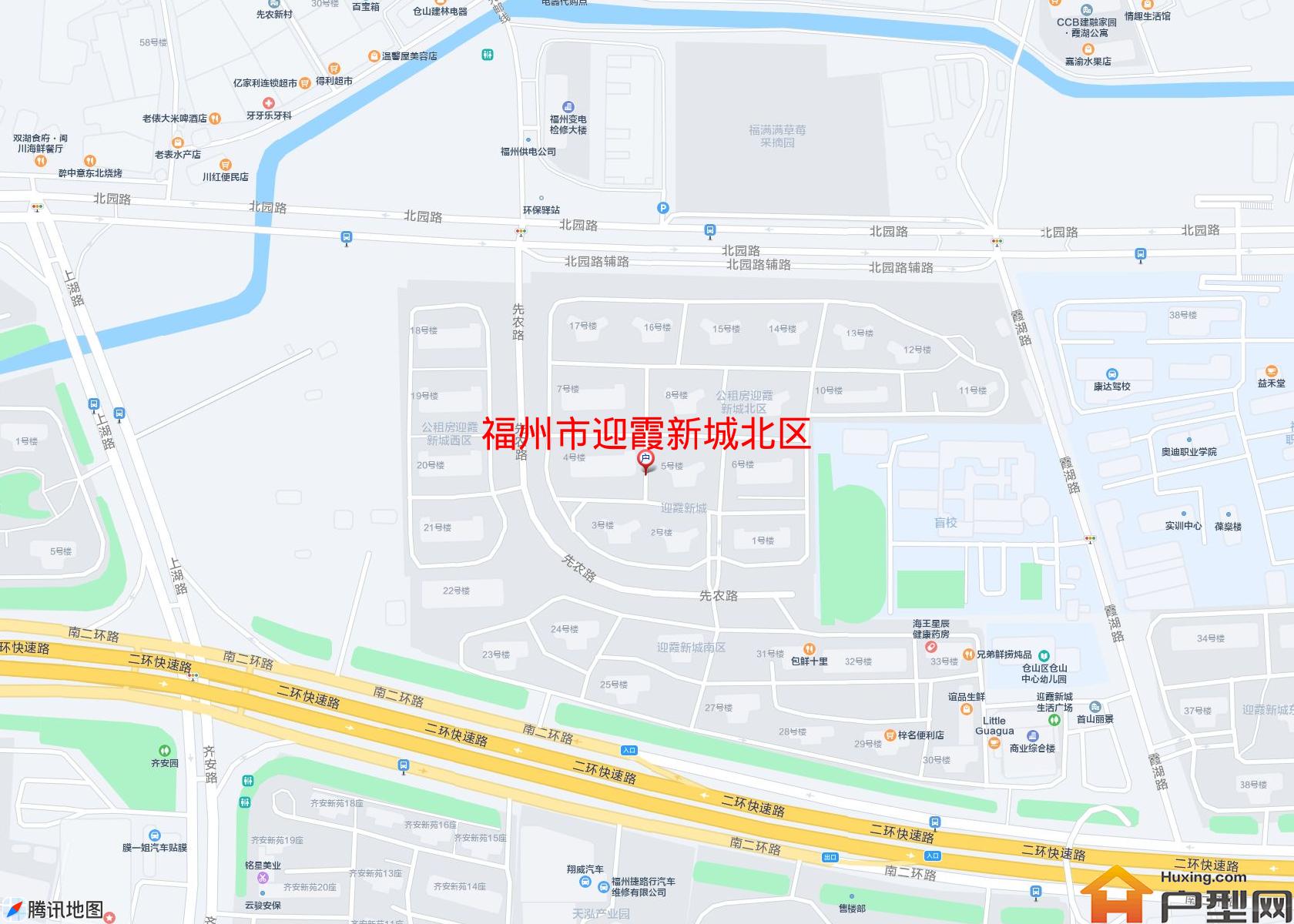 迎霞新城北区小区 - 户型网