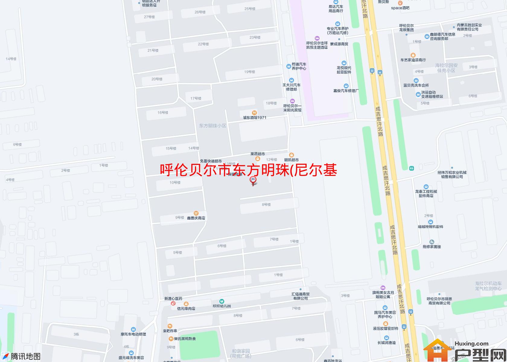 东方明珠(尼尔基路)小区 - 户型网