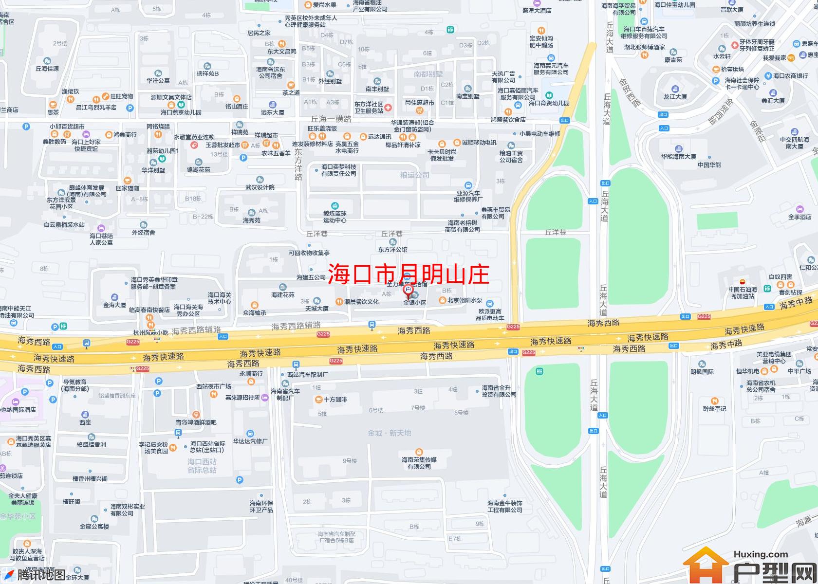 月明山庄小区 - 户型网