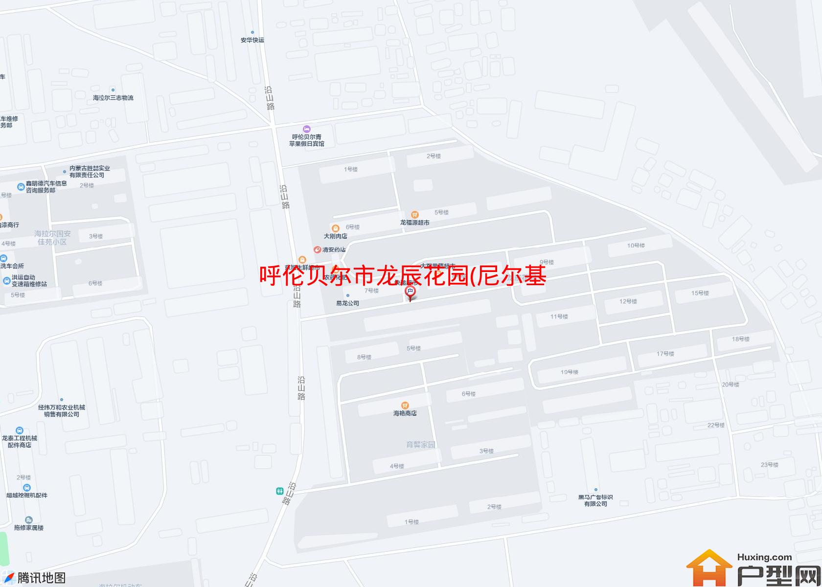 龙辰花园(尼尔基路88号)小区 - 户型网