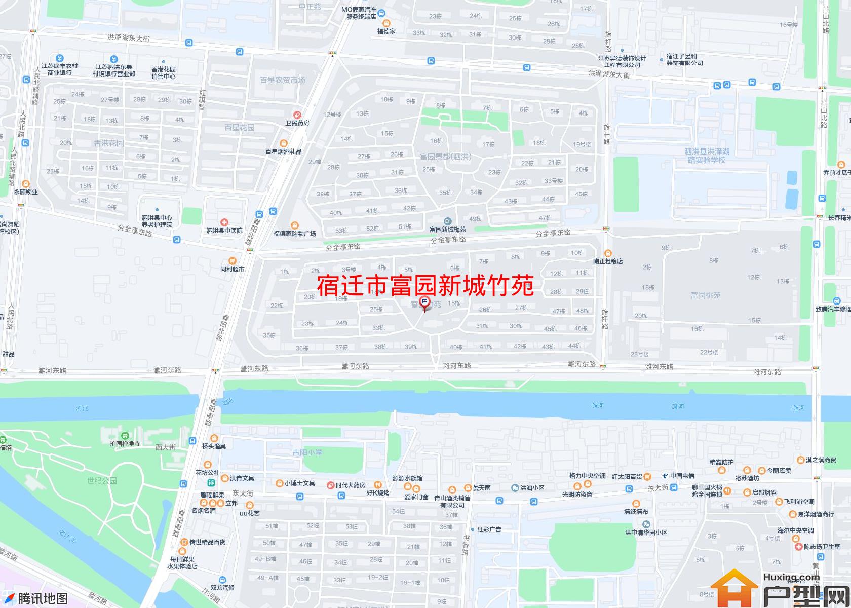 富园新城竹苑小区 - 户型网