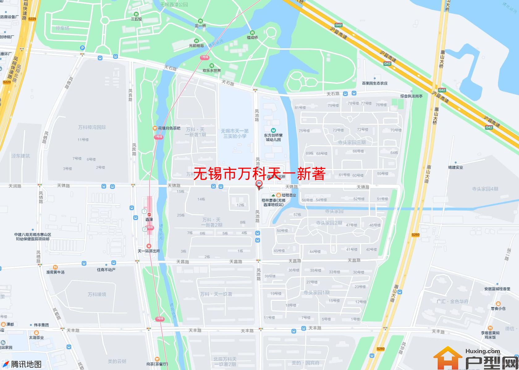 万科天一新著小区 - 户型网