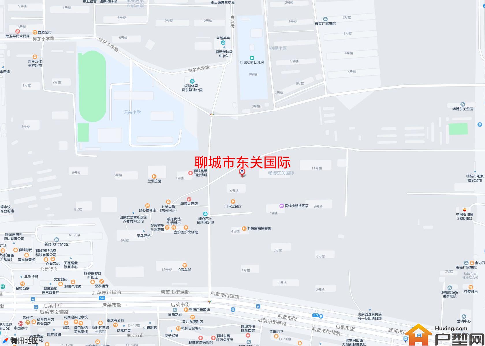 东关国际小区 - 户型网