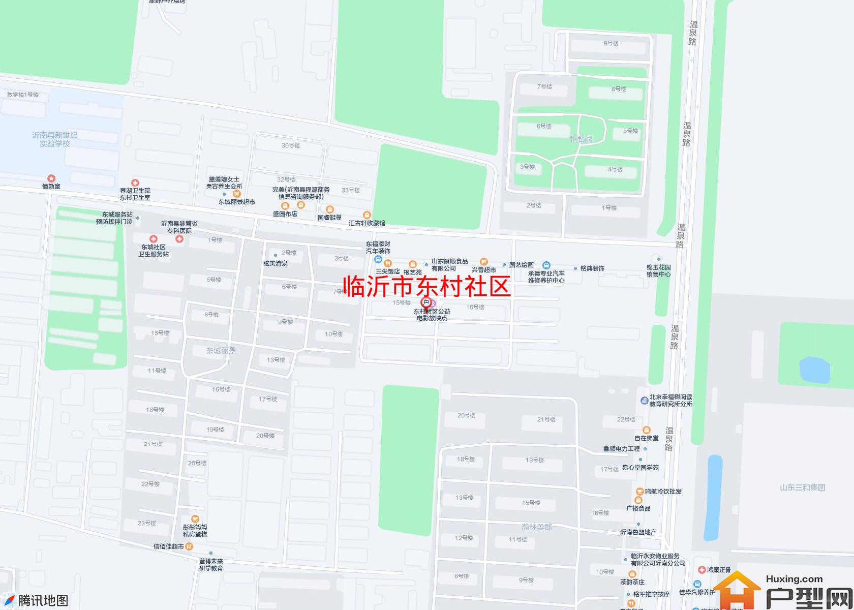 东村社区小区 - 户型网