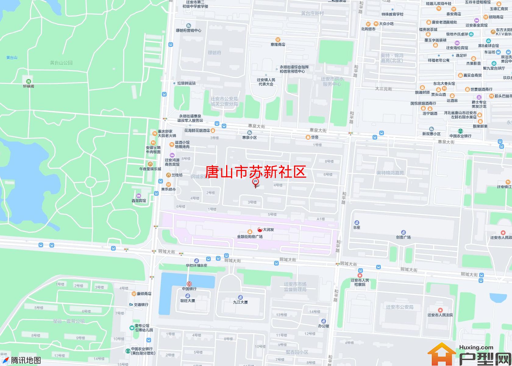 苏新社区小区 - 户型网