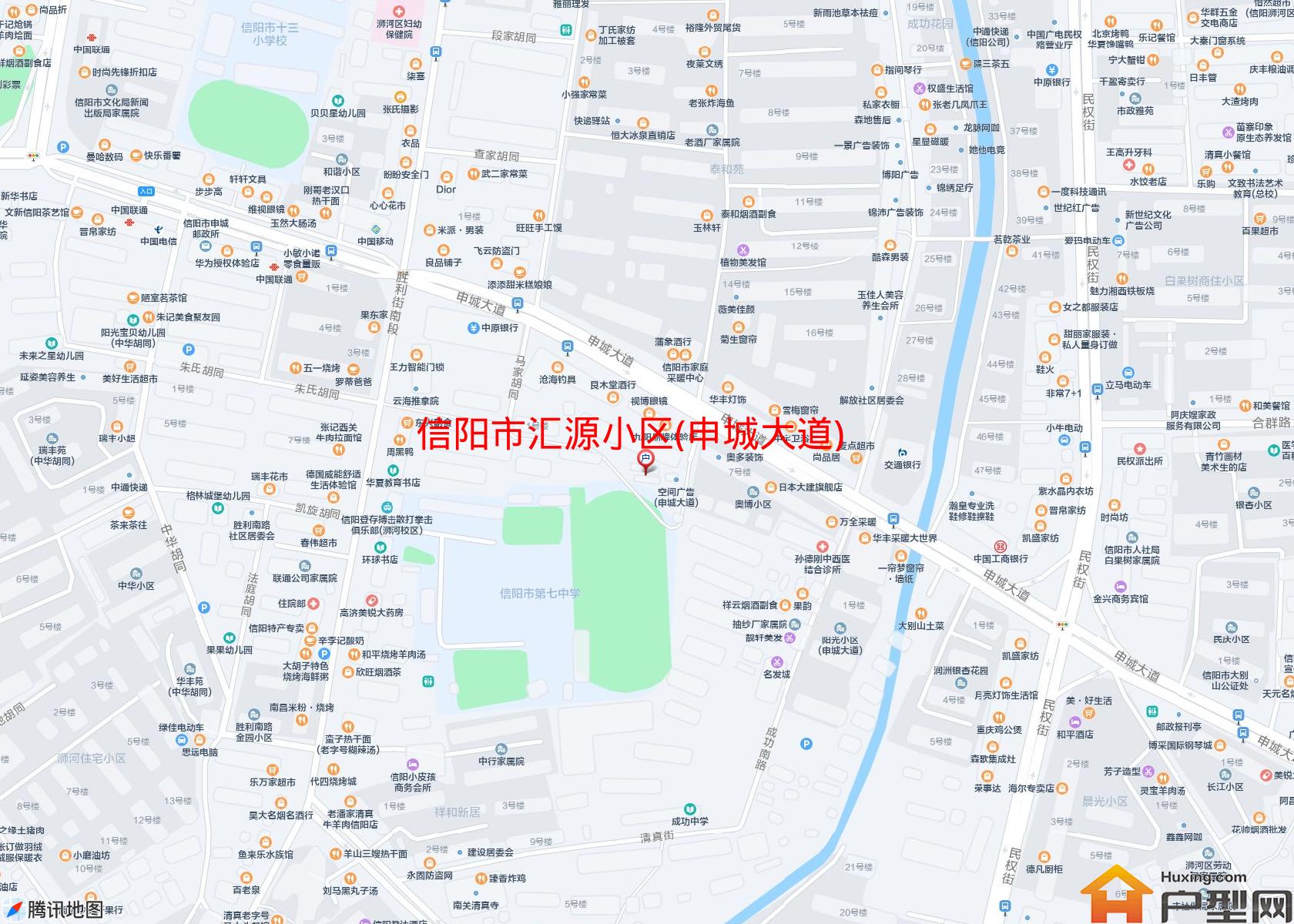 汇源小区(申城大道)小区 - 户型网