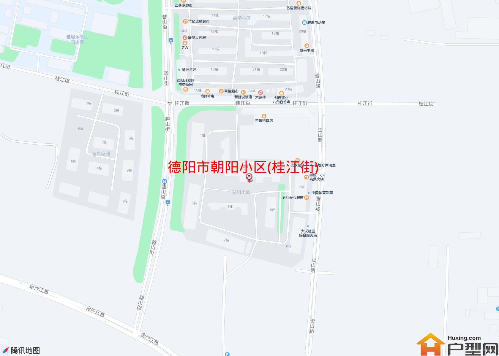 朝阳小区(桂江街)小区 - 户型网