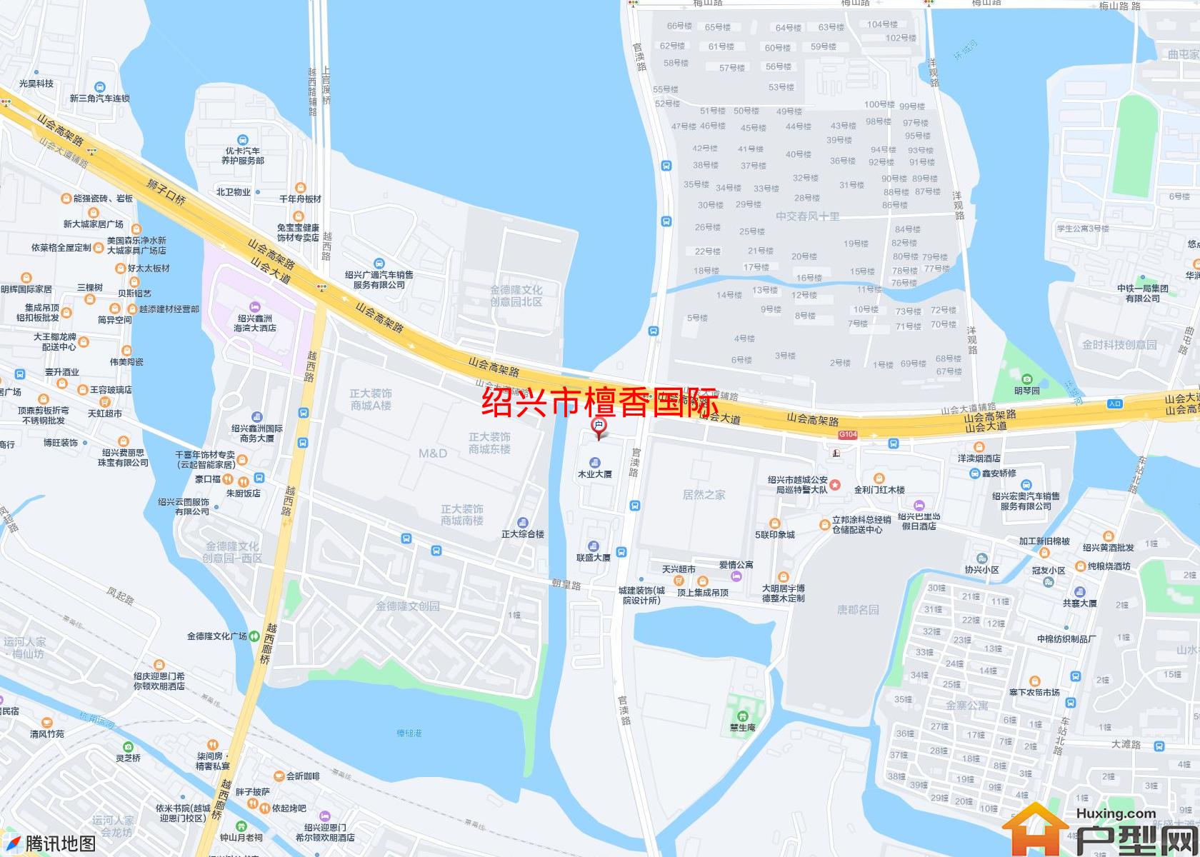 檀香国际小区 - 户型网