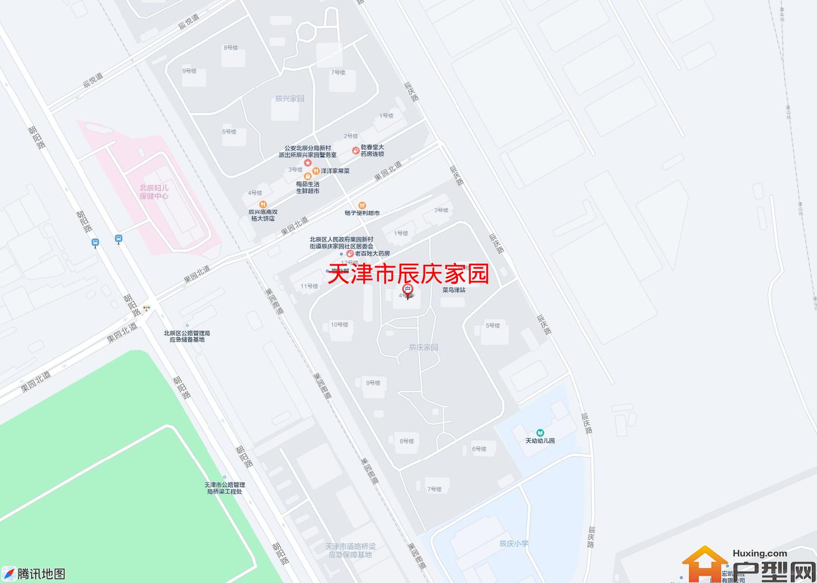 辰庆家园小区 - 户型网