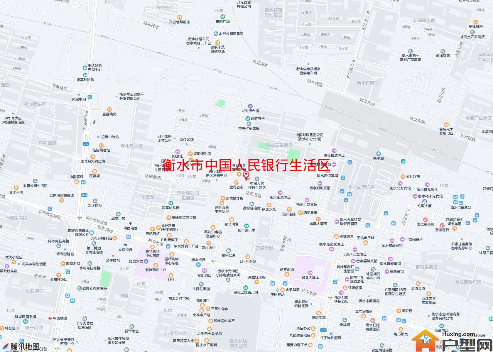 中国人民银行生活区小区 - 户型网