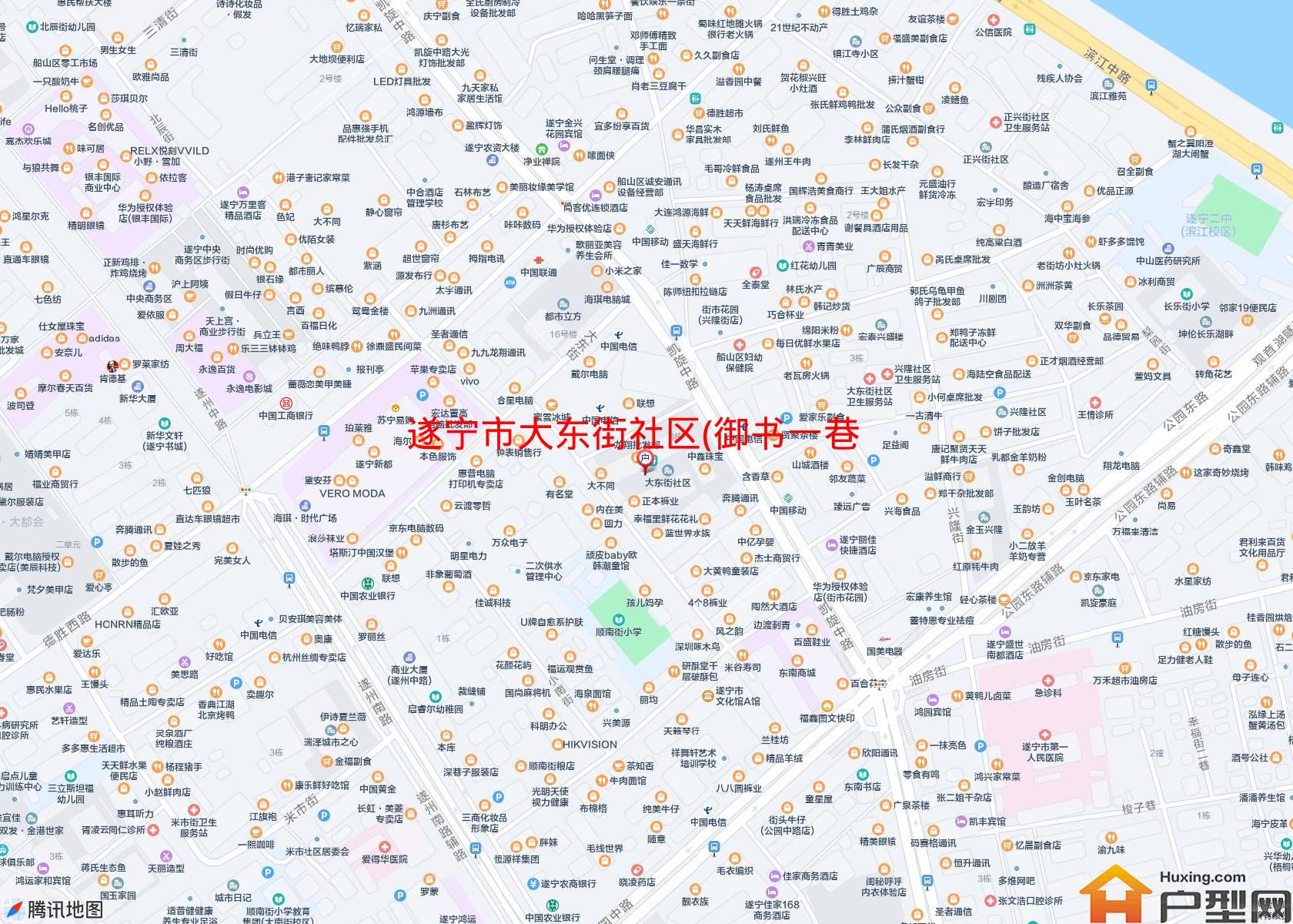 大东街社区(御书一巷)小区 - 户型网