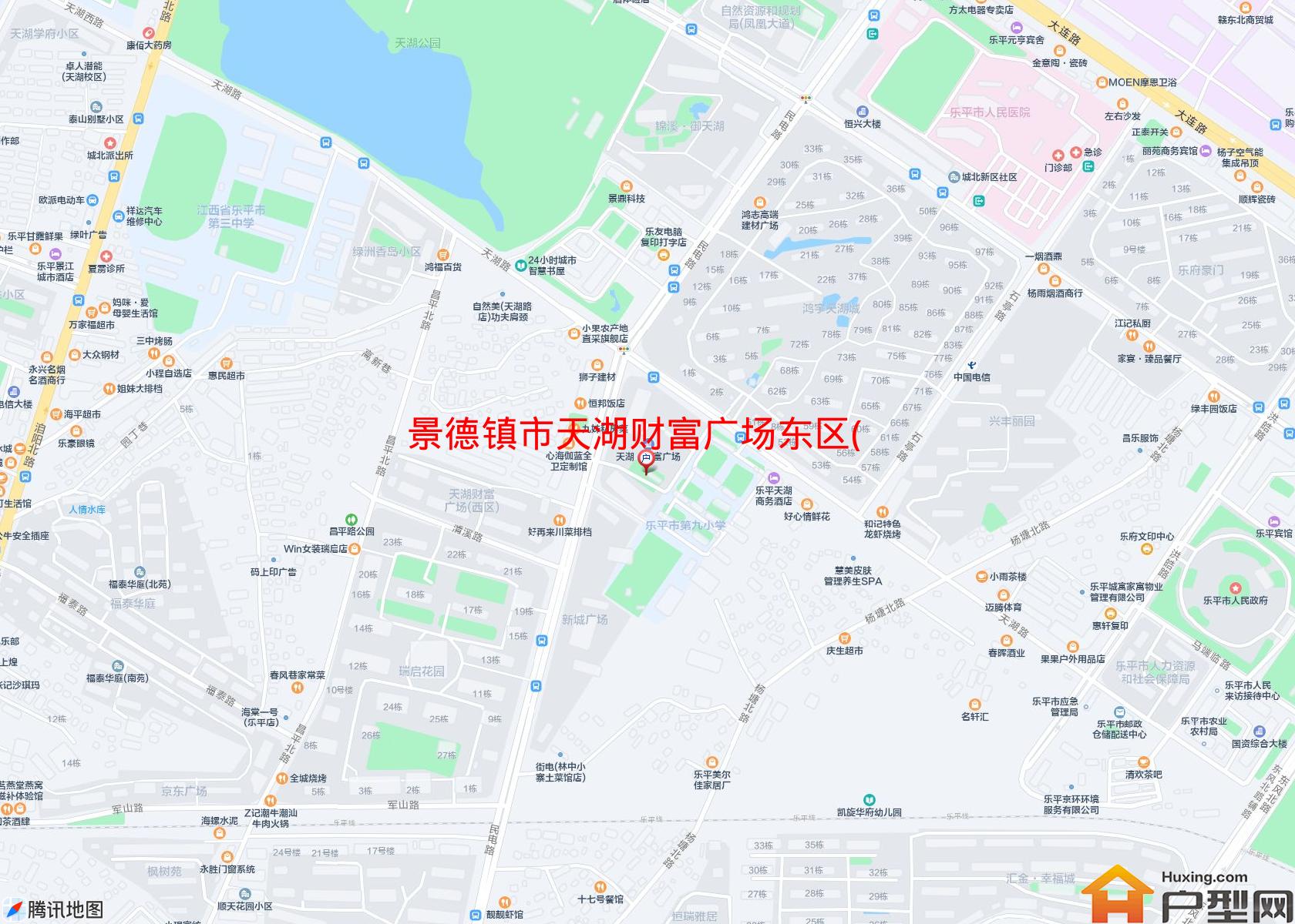 天湖财富广场东区(天湖路)小区 - 户型网