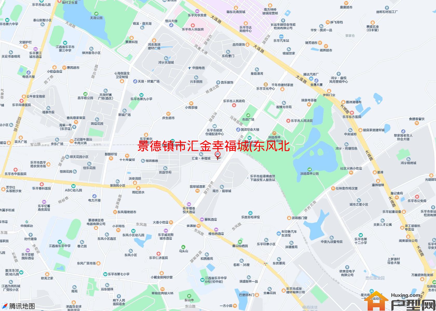 汇金幸福城(东风北路)小区 - 户型网