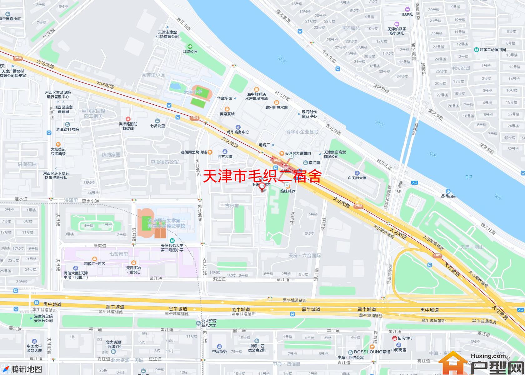 毛织二宿舍小区 - 户型网
