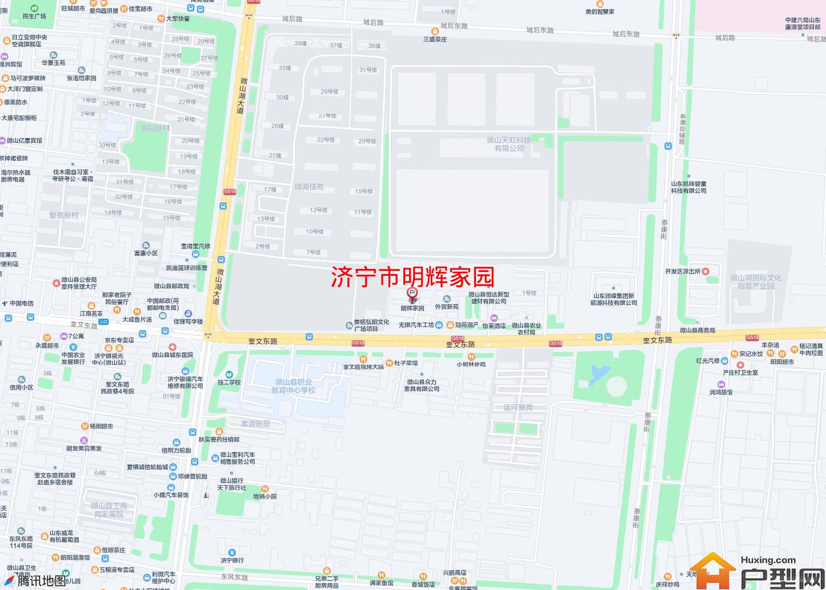 明辉家园小区 - 户型网