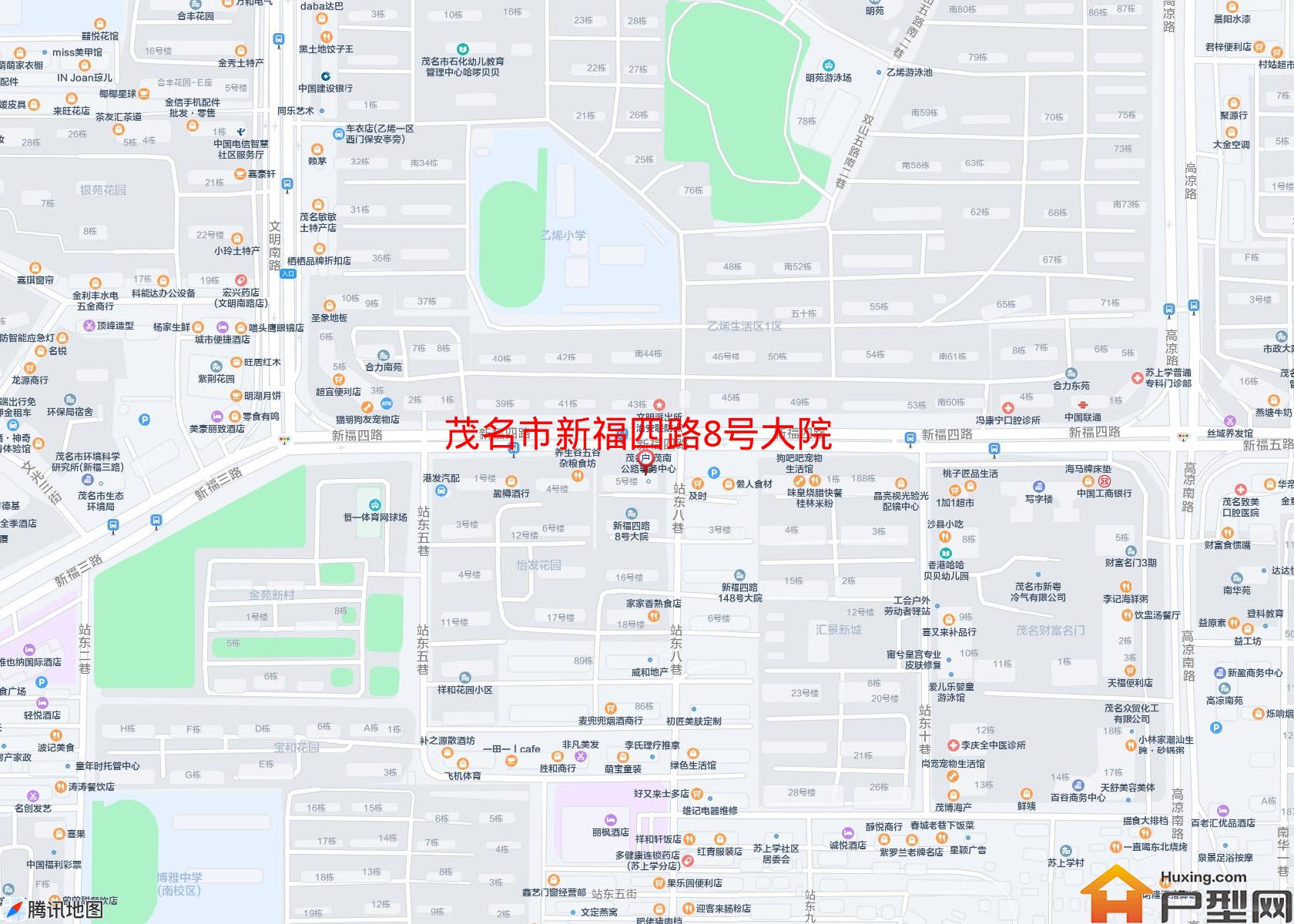 新福四路8号大院小区 - 户型网