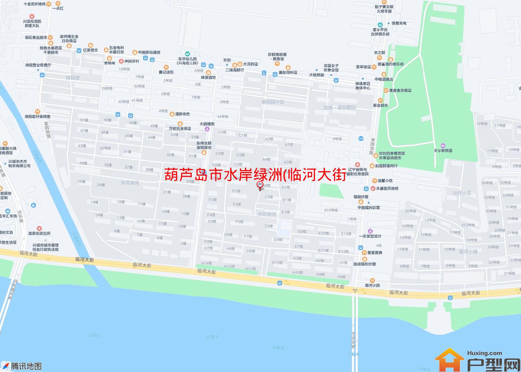 水岸绿洲(临河大街)小区 - 户型网