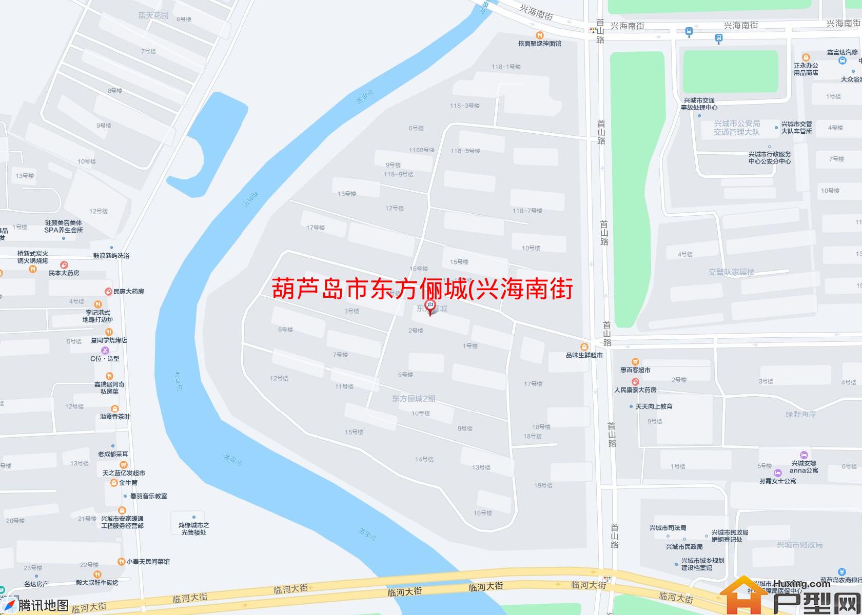 东方俪城(兴海南街118号)小区 - 户型网