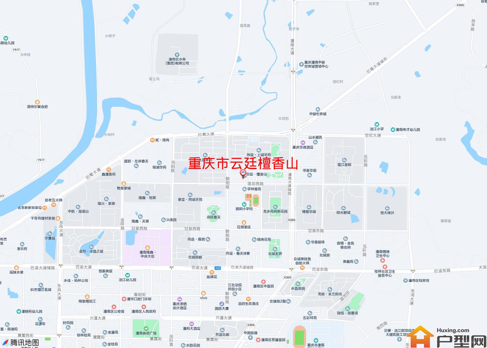 云廷檀香山小区 - 户型网