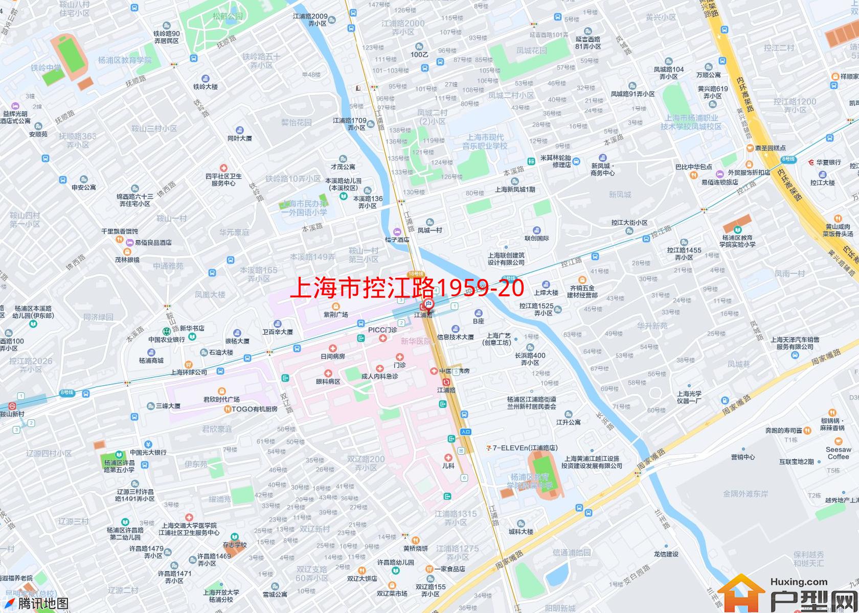 控江路1959-2021号(单)小区小区 - 户型网