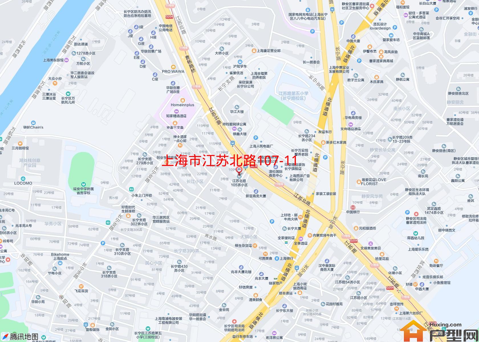 江苏北路107-119号(单)小区小区 - 户型网