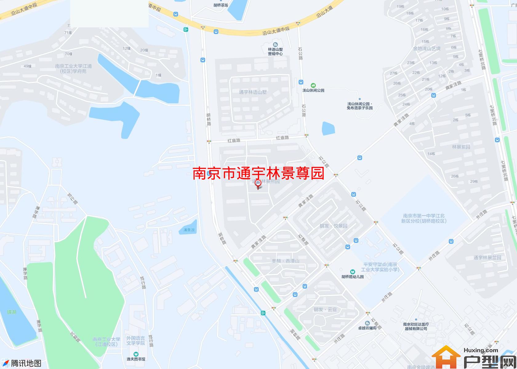 通宇林景尊园小区 - 户型网