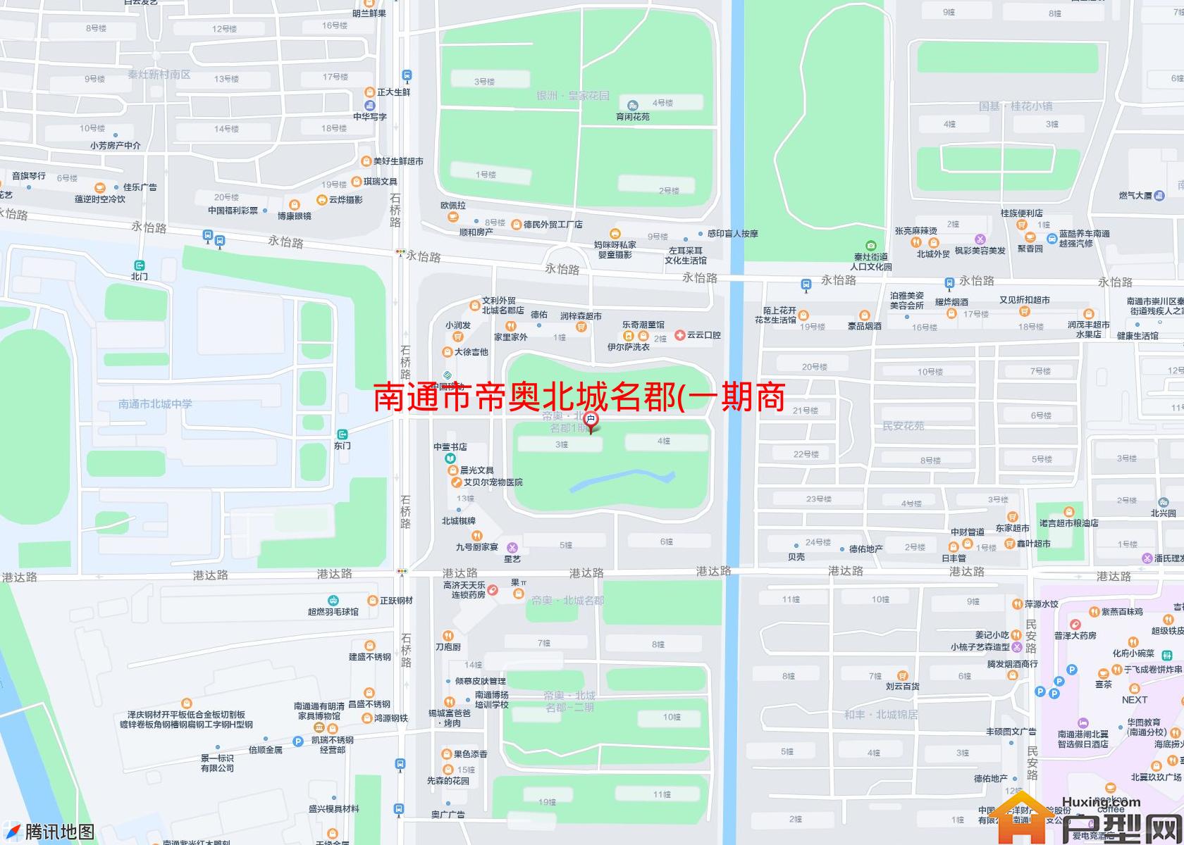 帝奥北城名郡(一期商住楼)小区 - 户型网