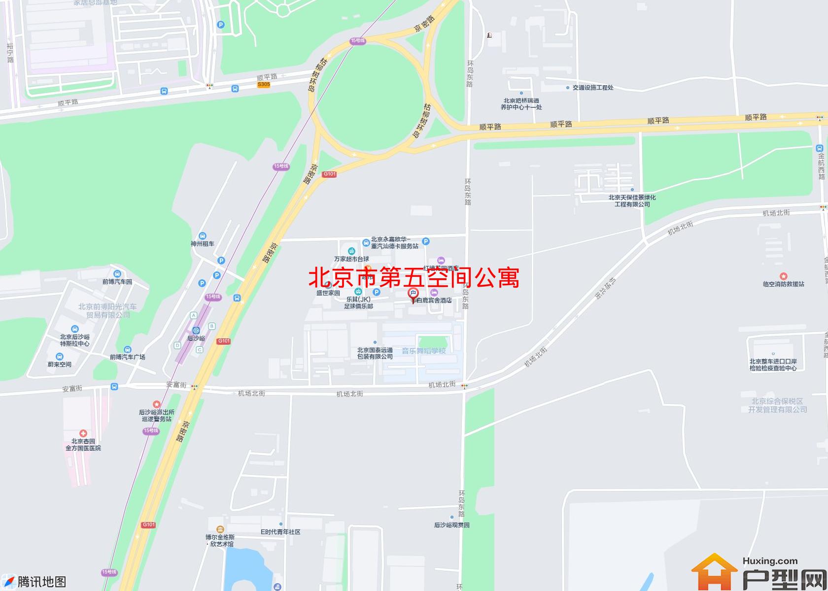 第五空间公寓小区 - 户型网
