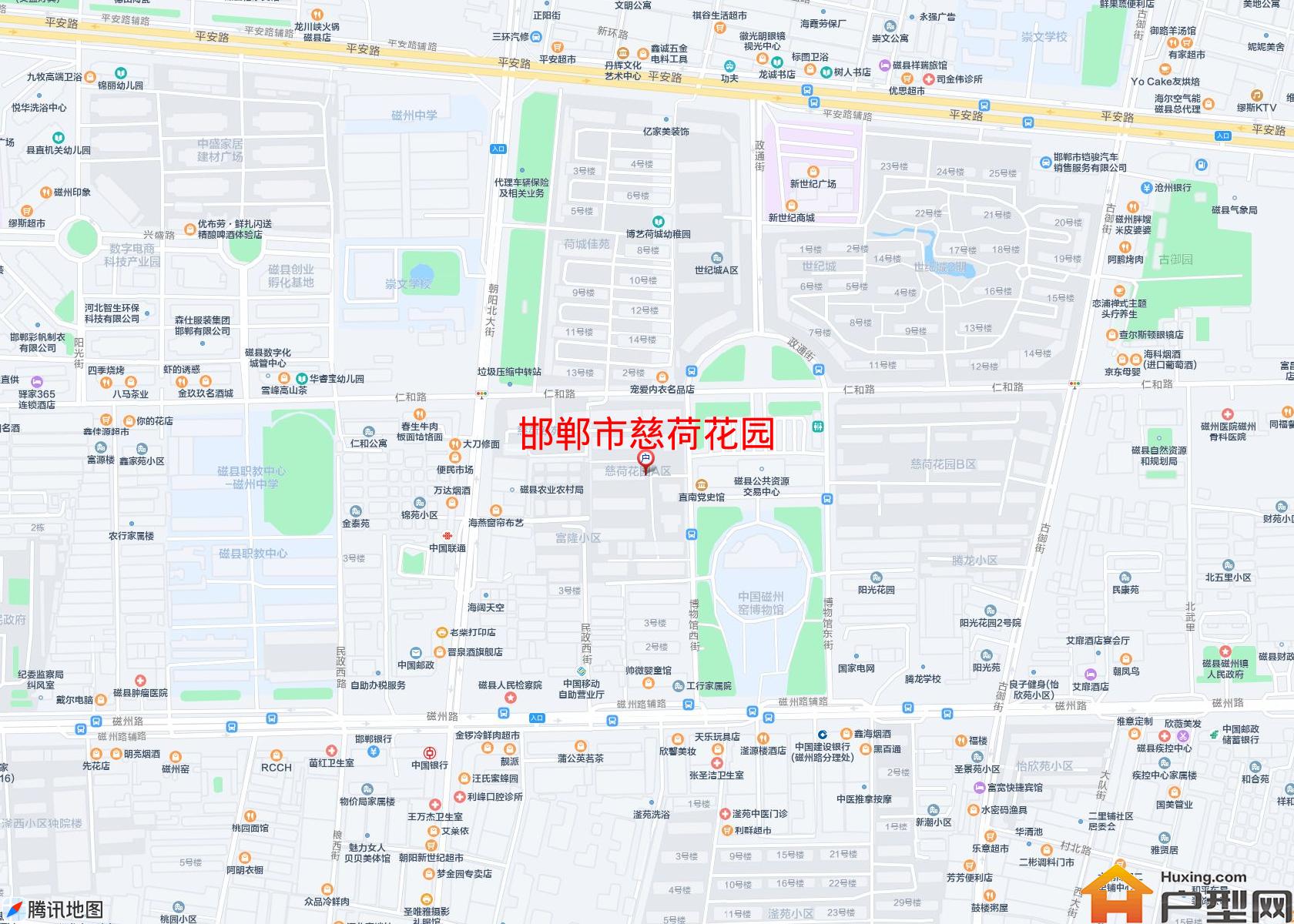 慈荷花园小区 - 户型网