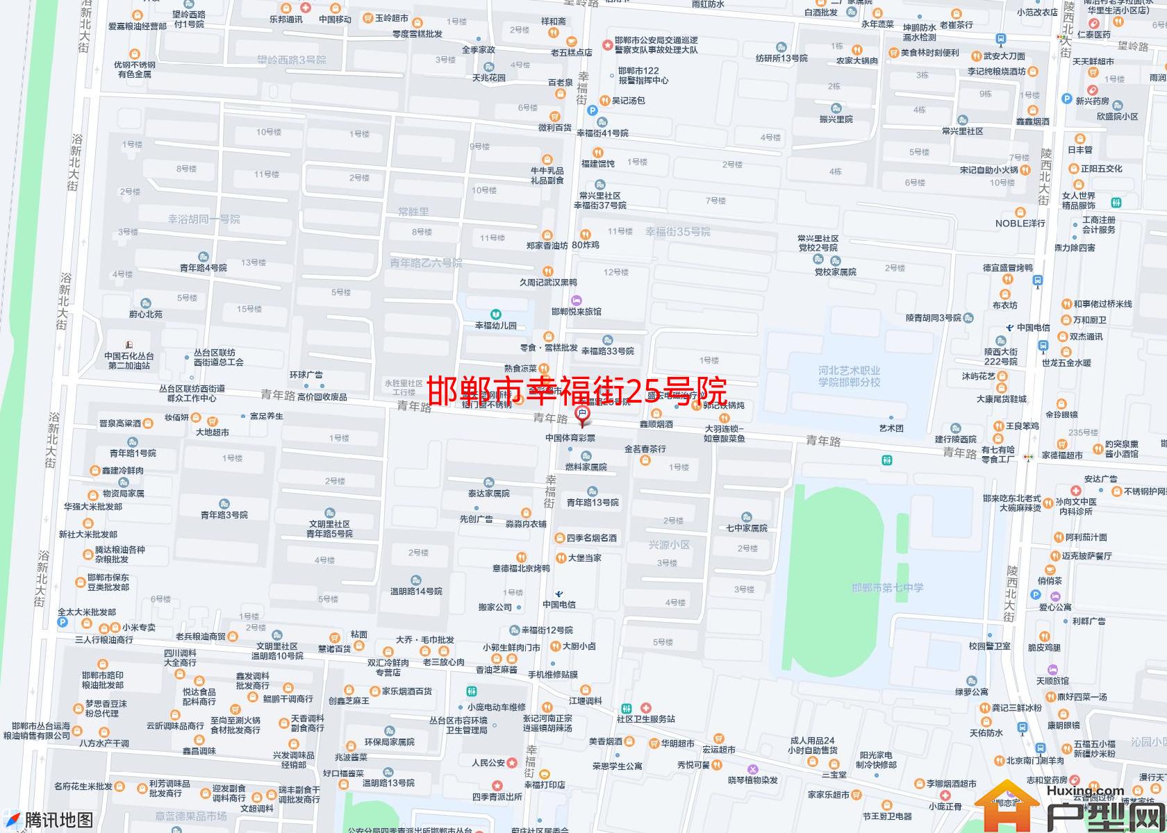 幸福街25号院小区 - 户型网