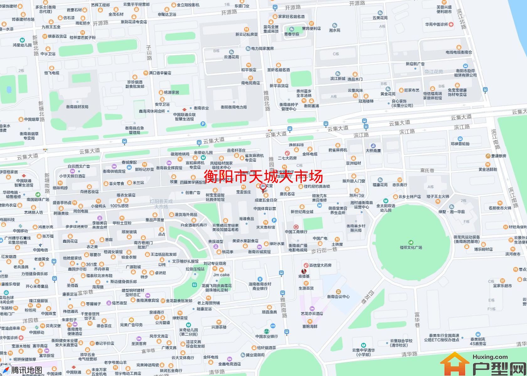 天城大市场小区 - 户型网