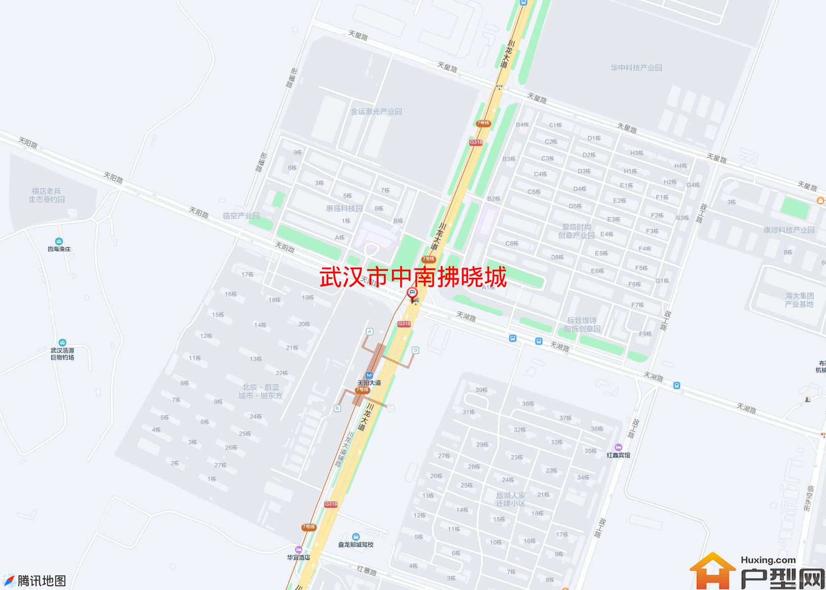 中南拂晓城小区 - 户型网